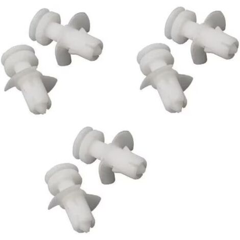 W704958-S300 D417 Paquete de 100 clips de sujeción de plástico para la decoración de puertas de automóviles (1/5)