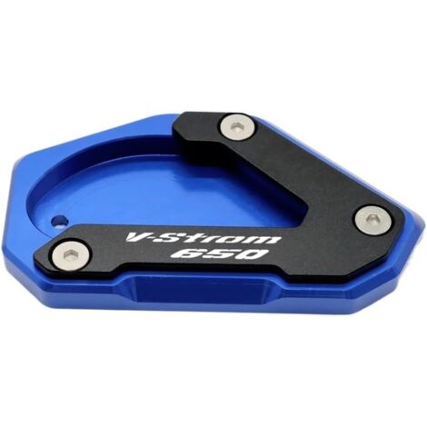 Almohadilla de soporte para motocicleta V-Strom 650/XT DL650 VSTROM 650 2004-2022, placa de soporte lateral para motocicleta, almohadilla de soporte ampliadora, accesorios para motocicleta (1/5)