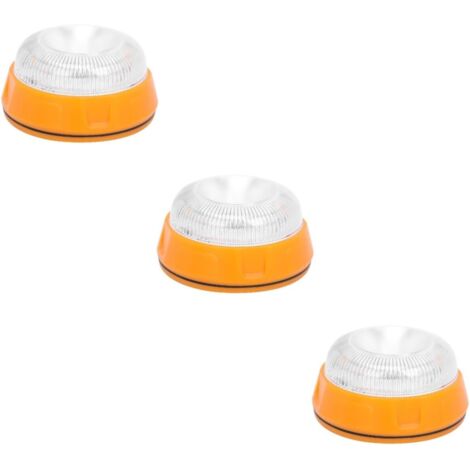 piezas de luces de alarma para coche, luces de advertencia, luz estroboscópica indicadora para coche, luz de emergencia para coche, luz de advertencia LED amarilla (1/5)