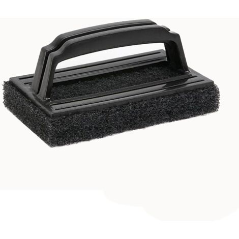 Cepillo manual para la limpieza de piscinas, esponja abrasiva, cepillo resistente para azulejos y juntas de piscinas, paredes, suelos de vinilo, spas, cocinas, baños, duchas, lavabos y grifos. (1/5)