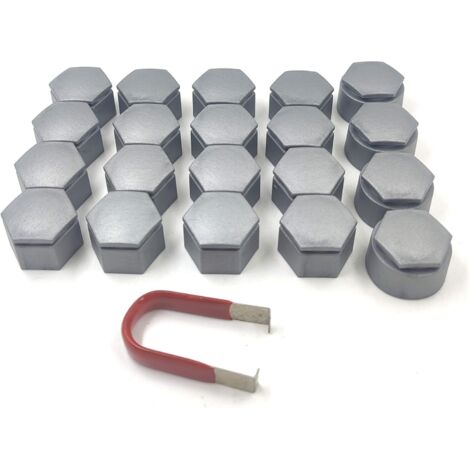 Venta: Juego de 20 tapas para tuercas de rueda para Opel Insignia A 2010-2017, 17 mm, color gris aleación. (1/5)