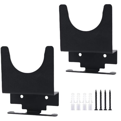 Juego de 2 soportes para amoladora angular: soporte para amoladora angular, organizador de herramientas de pared, colgador de almacenamiento para amoladora, cortadora, pulidora, montaje en pared (1/5)