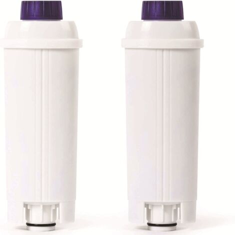 Filtro de agua para cafeteras. Compatible con De'Longhi DLSC002 ECAM, Esam, ETAM, BCO, EC680, EC800 y la serie EC. 2 unidades. (1/5)