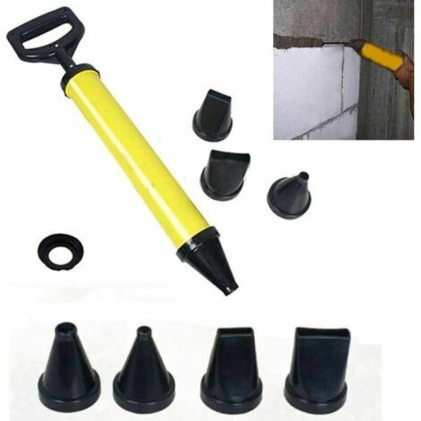 Nazalus - Gran oferta - Pistola de lechada, prensa de mortero, jeringa de mortero, bomba de mortero + 4 boquillas y accesorios (1/5)