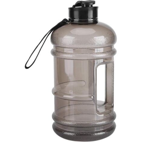 Botella de agua, vaso deportivo, botella de agua para acampar, botella de agua de 2,2 L, gran capacidad, ideal para deportes, montañismo y acampada. (1/5)