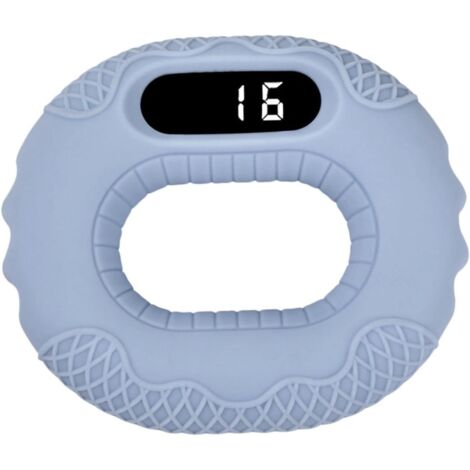 Ejercitador de agarre de dedos para fortalecer la mano, pantalla de visualización, ejercicio de fuerza de agarre flexible para el antebrazo (1/5)
