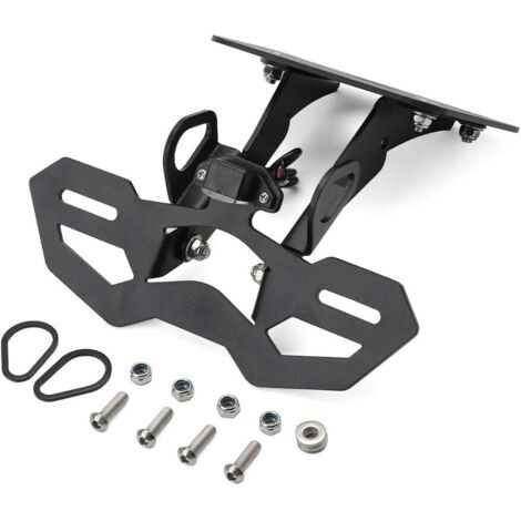 Soporte de matrícula para motocicleta Yamaha YZF R25 2014-2023, YZF R3 MT 25 MT03 2015-2023 con intermitente trasero y eliminador de guardabarros. (1/4)