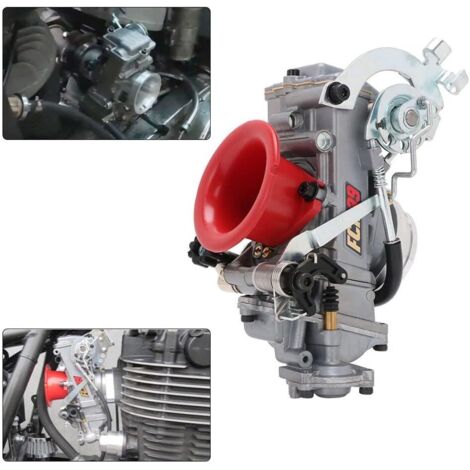 Carburador FCR de 41 mm para motocicletas de 300 cc a 650 cc, quads, ATV, UTV, scooters y karts.