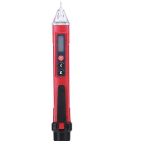 Lápiz de prueba digital sin contacto, detector de corriente y voltaje, instrumento de medición, comprobadores eléctricos, prueba de punto de ruptura, CA 121000V (rojo/negro)