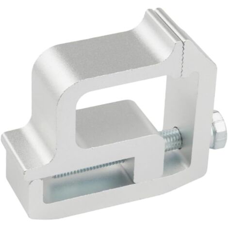 Abrazadera de montaje para capota de camioneta. Abrazadera de aluminio duradera para la instalación de la cubierta de la camioneta. No requiere perforación para la modificación de la cubierta y montaj (1/5)
