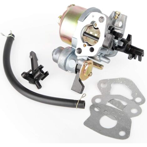 Carburador GX160 compatible con motores Honda GX120, GX140, GX168 y GX200 (5.5 hp y 6.5 hp). Reemplaza las piezas 16100-ZH8-W61 y 16100-ZH7-W51. (1/5)