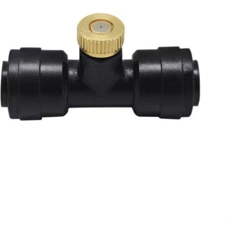 2 boquillas nebulizadoras para mangueras de agua de 4/7 mm de ancho, sistema de nebulización para jardín, patio y refrigeración exterior. (1/5)