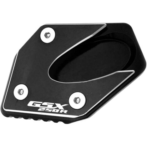 Soporte para motocicleta CNC, placa base gruesa para Suzuki GSX250R (negro) (1/5)