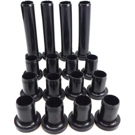 Kit de bujes de goma para brazo de control inferior delantero en A para Polaris Sportsman 335 400 400L 450 500 570 800 1999-2018, reemplaza los números de pieza 5436973 y 5439270, bujes largos y corto (1/5)