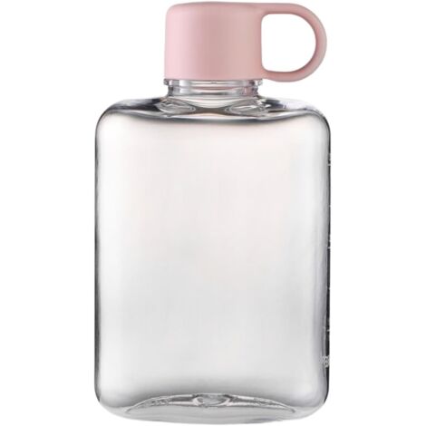 Botella de agua de viaje ligera de 360 ml, reutilizable, de diseño delgado, ideal para deportes, compacta y de tamaño de bolsillo, perfecta para actividades al aire libre y respetuosa con el medio amb (1/4)
