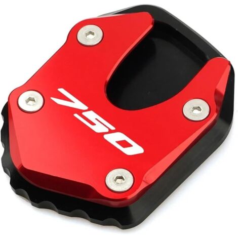 Soporte lateral de extensión para pata de cabra CNC exclusivo para XADV750 FORZA750 NC750X XADV FORZA750 2021 2022 (rojo) (1/5)