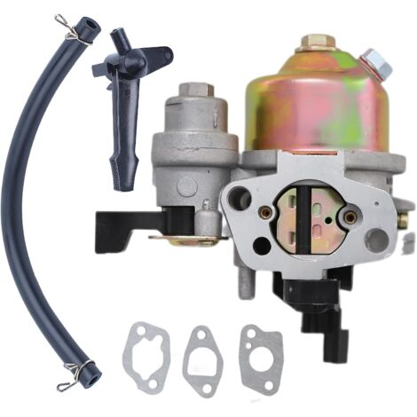 Carburador GX160 para motores Honda GX120, GX160, GX168 y GX200 de 5.5 hp. Reemplaza las referencias 16100-ZH8-W61 y 16100-ZH7-W51. Incluye junta. (1/5)