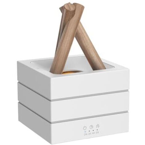 Humidificador de aire - 280 ml - Difusor de fragancias - Recargable - Con luz de colores - Función de temporizador de tres velocidades - Ideal para dormitorio, oficina, sala de estar, regalo de Navida (1/2)