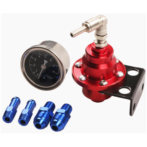 Regulador de presión de combustible/potenciador de gasolina para restauración de combustible de automóviles con reloj (1/3)