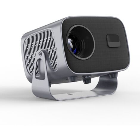 Miniproyector de cine en casa 4K HD compatible con Android 11, resolución nativa de 720p, 4000 lúmenes, relación de contraste de 2000:1, enfoque automático inteligente, altavoz integrado. (1/5)
