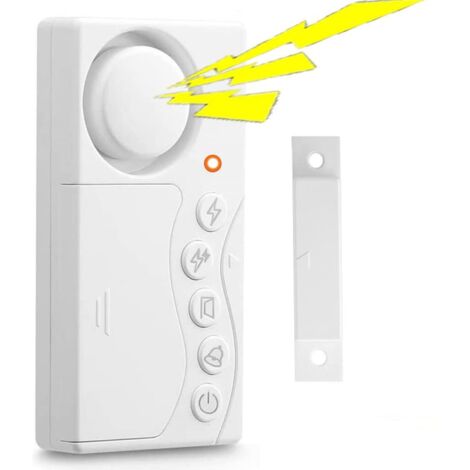 Alarma para puerta de congelador con temporizador de 3/15/30/60, alarmas para puerta de refrigerador/piscina para seguridad infantil, seguridad del hogar, alarma para ventana, timbre.