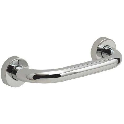 ASA DE SEGURIDAD DE 20 CM PARA PERSONAS MAYORES, FABRICADA EN ACERO CROMADO.