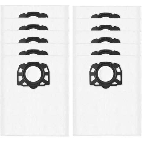 10 bolsas de repuesto para aspiradoras Karcher WD3 WD2 Plus KWD1 KWD2 KWD3 MV3 SE4001 SE4002 KFI 357 (1/5)