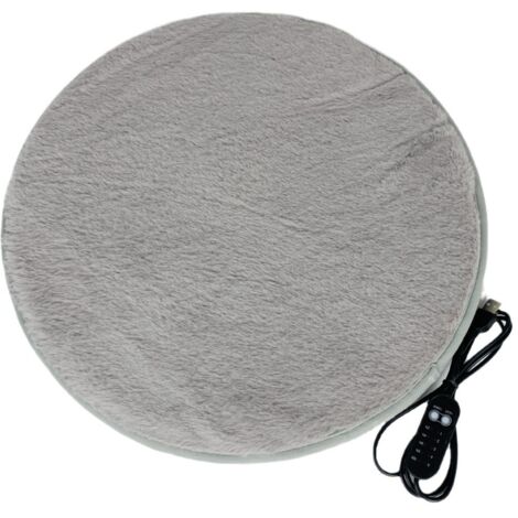 Almohadilla térmica para asiento de coche – 5 niveles con temporizador, almohadilla térmica inteligente para viajes, camping, coche, dormitorio, sala de estar, lugar de trabajo, apartamento. (1/5)