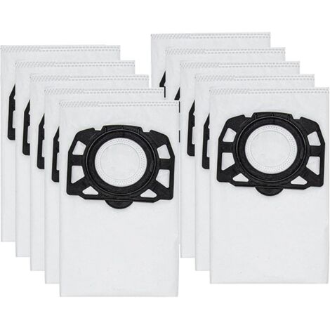Paquete de 15 bolsas de repuesto no tejidas para aspiradora Kärcher 2.863-006.0 KFI 487, compatibles con los modelos WD4, WD5, WD6, WD5P y WD6P Premium. Bolsas de filtro para aspiradoras de líquidos y (1/5)