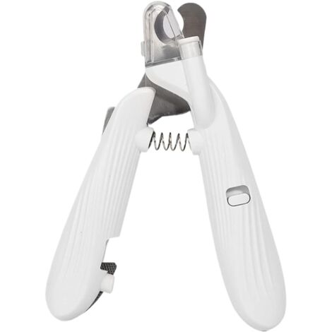 Cortauñas para gatos Cuidado de uñas para cachorros y gatos, lima eléctrica con luz LED, sistema de seguridad anti-sobrecorte para perros, hurones y animales pequeños. (1/5)
