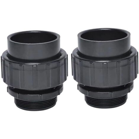 Lntyq 2 Stück Hayward PVC-Schnellverbinder für Schwimmbadpumpen (1/5)