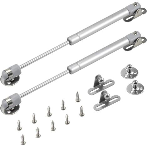 Lntyq Hydraulische Gasfederstreben für Möbel, Original-Gasdruckdämpfer, pneumatischer Arm für Küchenschranktüren zum Anheben von Schranktüren (150 N), 2 Stück