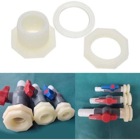 Produktbild von 2er-Pack Pool-Einlass-Anschlussadapter – Kompatibel Mit B- Und C-Kupplungsmuttern – Für Pool- Und Spa-Installationen