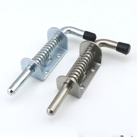 Lntyq Verrou à Ressort 220 mm de Portail de Porte Boulon Verrouillage, 2 Stück (1/4)