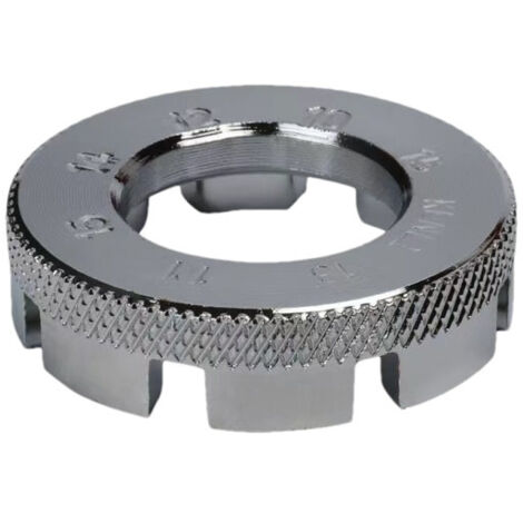 Lntyq Speichenschlüssel, 8-Wege-Speichenschlüssel, 6 Größen, Fahrradspeichenschlüssel 10–15 Gauge, MTB-Speichenschlüssel-Werkzeug, Fahrradradschlüssel zum Einstellen und Reparieren von Fahrradrädern (1/5)