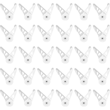 Lntyq Pflanzenbieger-Clips, 30 Stück, 360 Grad verstellbarer Winkel, Pflanzenwachstums-Clips, Pflanzenstamm-Trainings-Clips, Pflanzenzweig-Bieger (1/5)