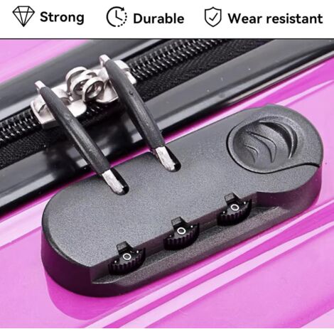 Cadenas à Combinaison, Serrures à 4 chiffres avec Bouclier, 2 PCS Cadenas à Combinaison, Serrures à 4 chiffres avec Bouclier, 2 PCS