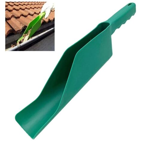 Lntyq Dachrinnenschaufel - Gartenreinigungsschaufel, Dachrinnenreinigungswerkzeug, Dachrinnenreinigungsschaufel, Gartenlaubreinigungsschaufel (1/5)