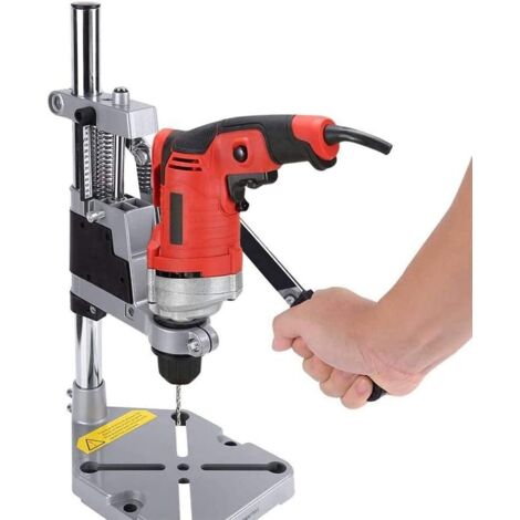 Lntyq Werkbank-Reparatur-Werkzeugständer für elektrische Bohrmaschinen, stabiler und präziser für Heimwerker, Holzbearbeitung, Reparaturen zu Hause und andere feste Arbeiten an elektrischen Handbohrma