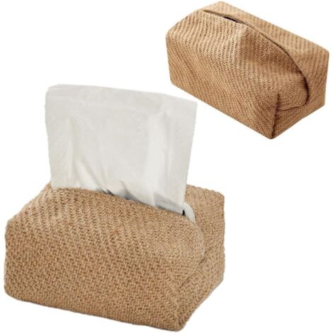Lntyq Taschentuchbox Taschentuchbox Dekorative Taschentuchbox Taschentuchspender Dekorative Taschentuchbox Taschentuchbox (1/4)