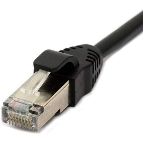 Câble ethernet RJ45 CAT5e SF/UTP - Noir - 10 mètres - Nedis - Cable