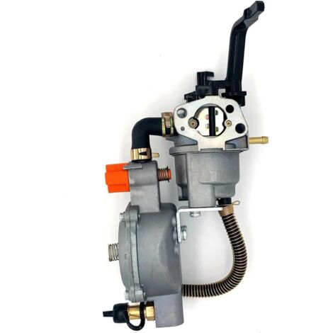 Lntyq Motorradvergaser, Dual-Fuel-Vergaser 168F für Honda GX160 LPG NG 3–5 kW Benzingenerator, GX200 170F Umbausätze