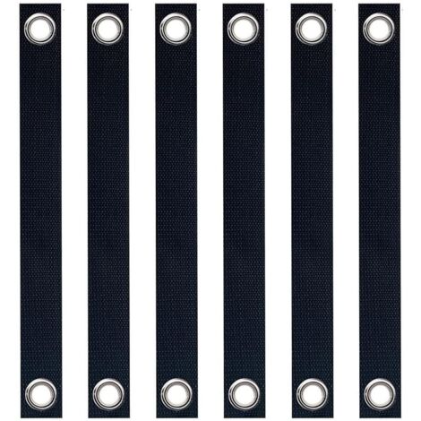 Lntyq Lot de 6 sangles pour arbre avec œillets pour tuteur de 39,9 cm (1/5)