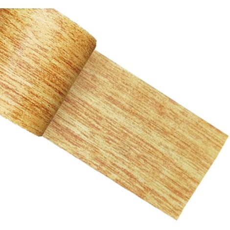 Lntyq Holzreparaturband, Holzmaserungs-Klebeband, selbstklebendes Reparaturband, realistisches Reparaturband aus natürlicher Eiche, zum Kleben von Parkettböden, Linoleumböden und Holzsockelleisten (1/5)