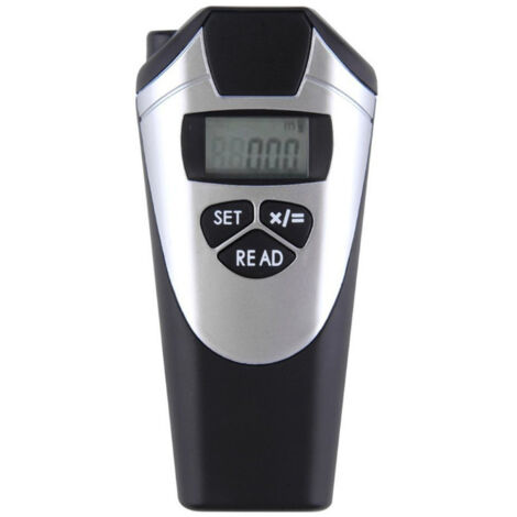 Lntyq Ultraschall-Entfernungsmesser, Ultraschall-Entfernungsmesser 0,5-18m, Elektronischer Längen-Entfernungsmesser mit LCD-Display