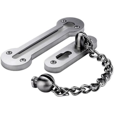 Lntyq Massive, 3 mm starke Sicherheitstürkette aus Edelstahl 304, Schiebekette für Haustüren (1/4)