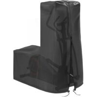 Lntyq Abdeckung für Ellipsentrainer, wasserdichter Ellipsentrainer, Fitnessgeräte, staubdichte Abdeckung für den Innen- und Außenbereich (72 x 29 x 65 Zoll)