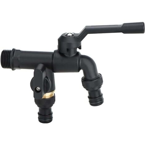SOMATHERM PER VOI - irrigazione valvola di rubinetto - Arrivo 20/27-20/27 Nose - in ottone spazzolato - montaggio del naso