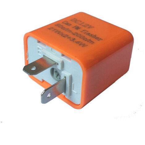 Relè Lampeggiante Per Indicatori Di Direzione A LED Per Moto A 2 Pin 12v~p139776563
