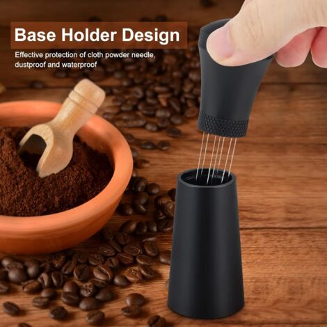Strumento Caffè WDT V2 58 Mm In Acciaio Inox Gunmetal – Ago Distribuzione Per Espresso